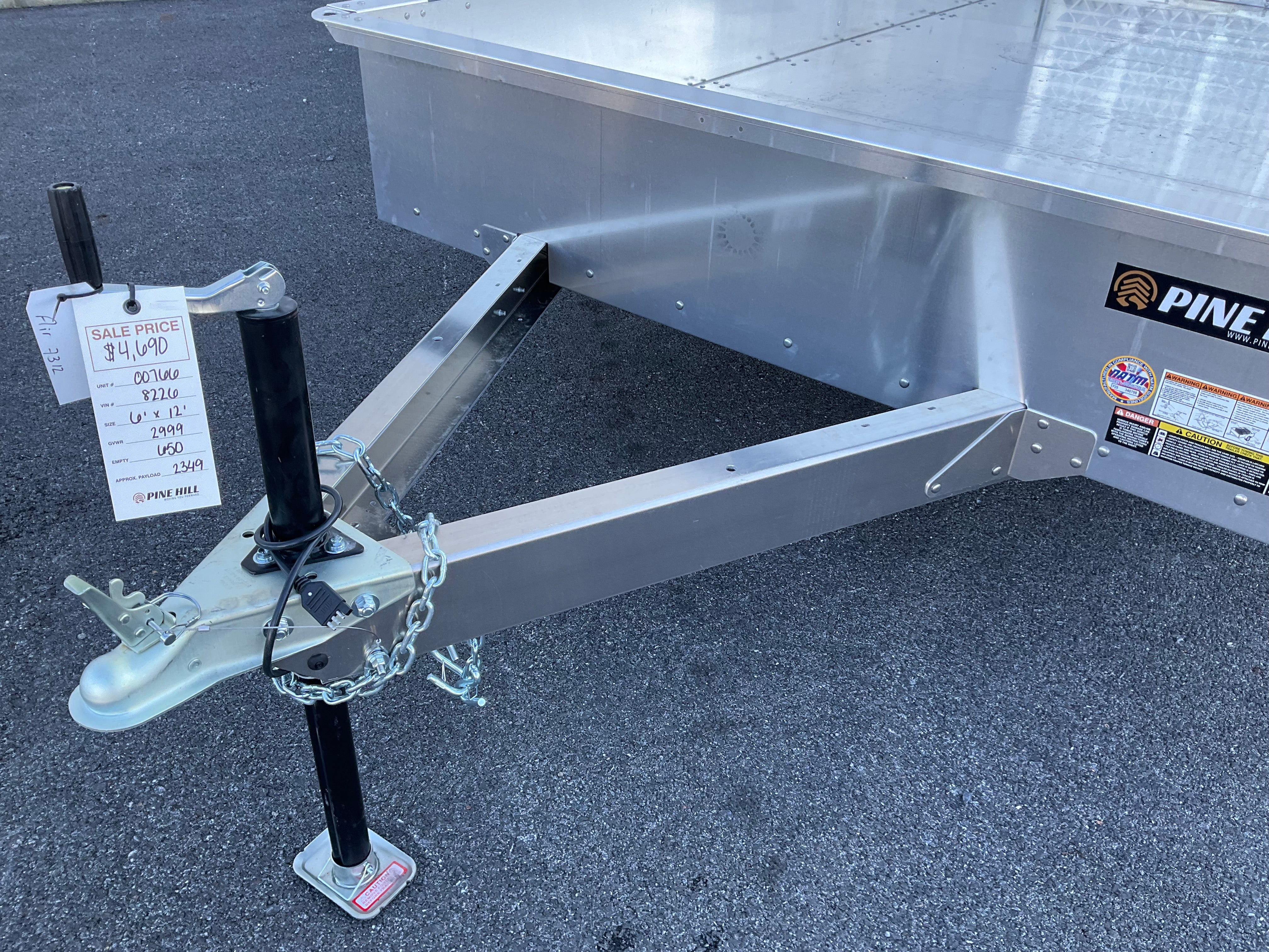 2026 Belmont AIR7312 Aluminum Utility Trailer (SKU-00766) - Image 5