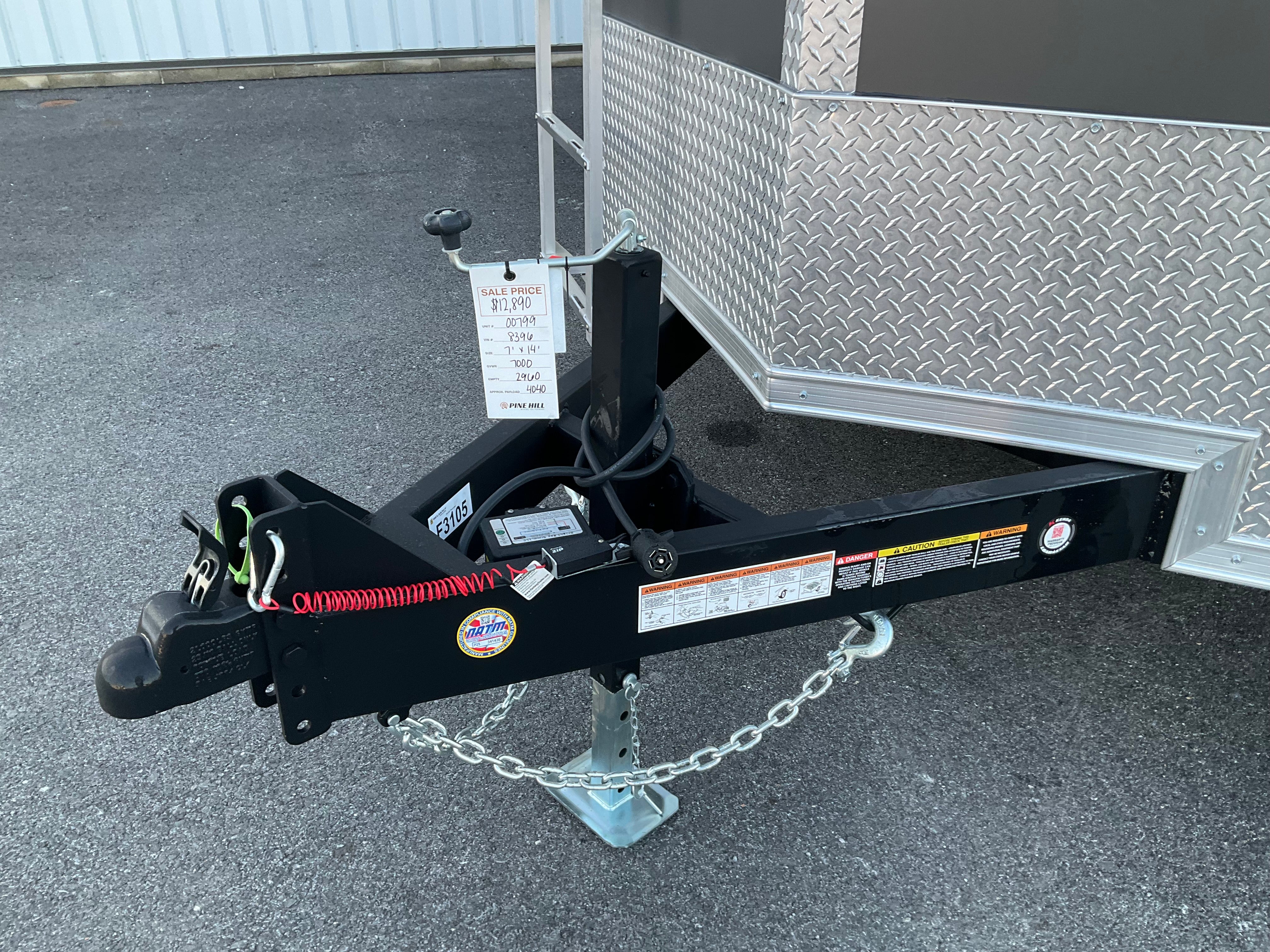 2026 Belmont TM714 TM 700 Series Enclosed Trailer (SKU-00799) - Image 9