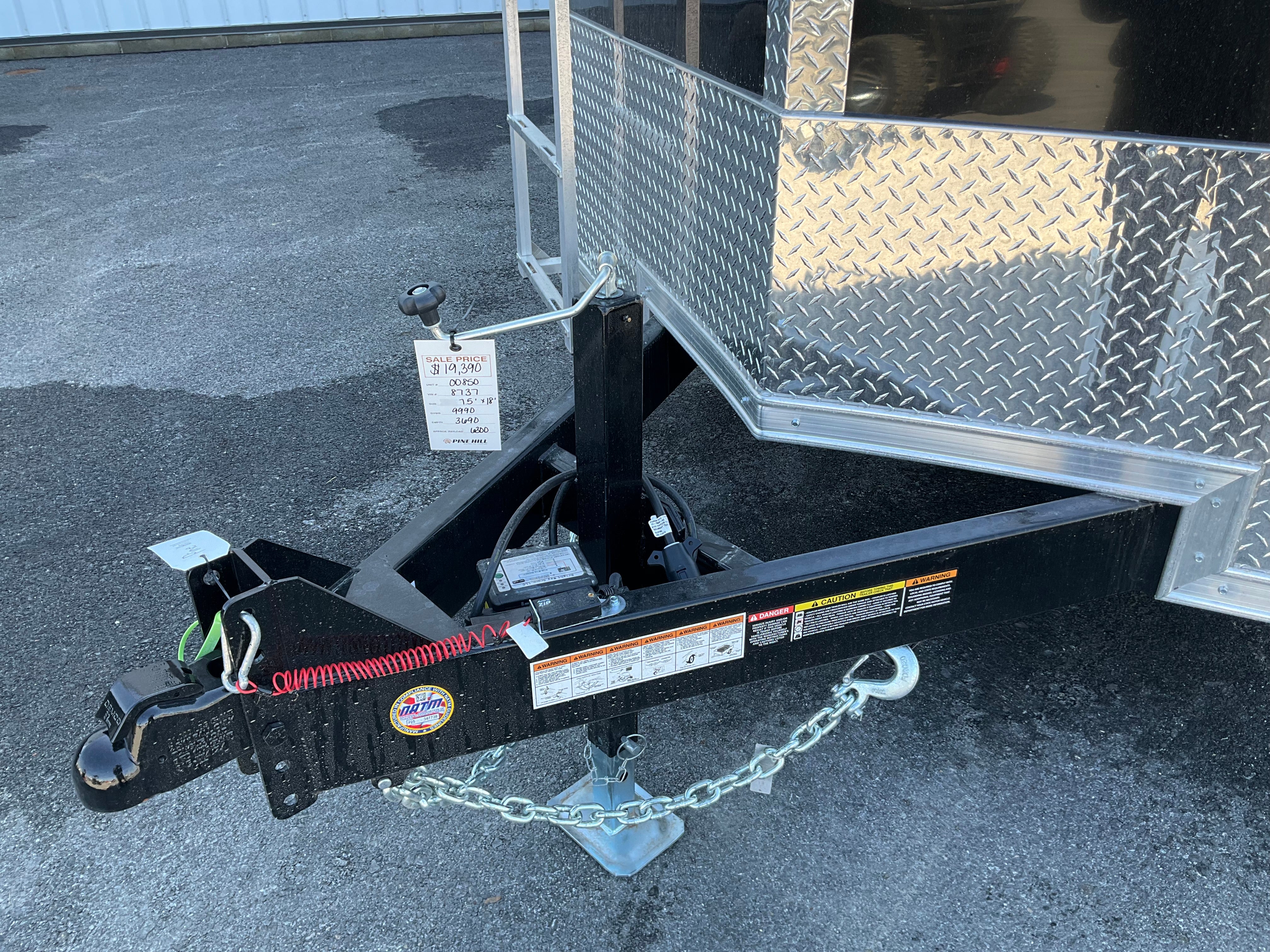 2026 Belmont TM7518 TM 7500 Series Enclosed Trailer (SKU-00850) - Image 11