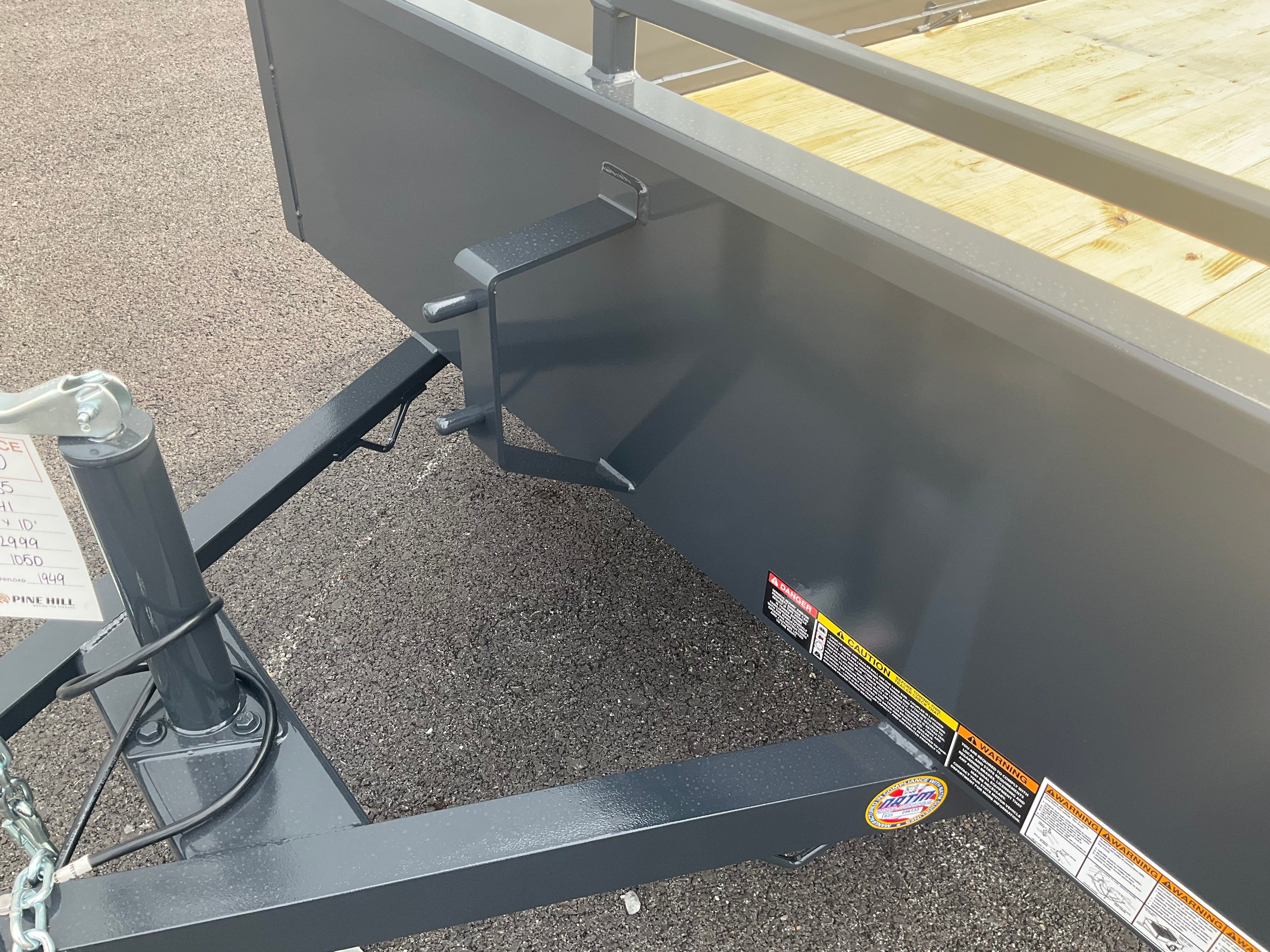 2026 Belmont UT610SS Solid Side Utility Trailer (SKU-00635) - Image 6