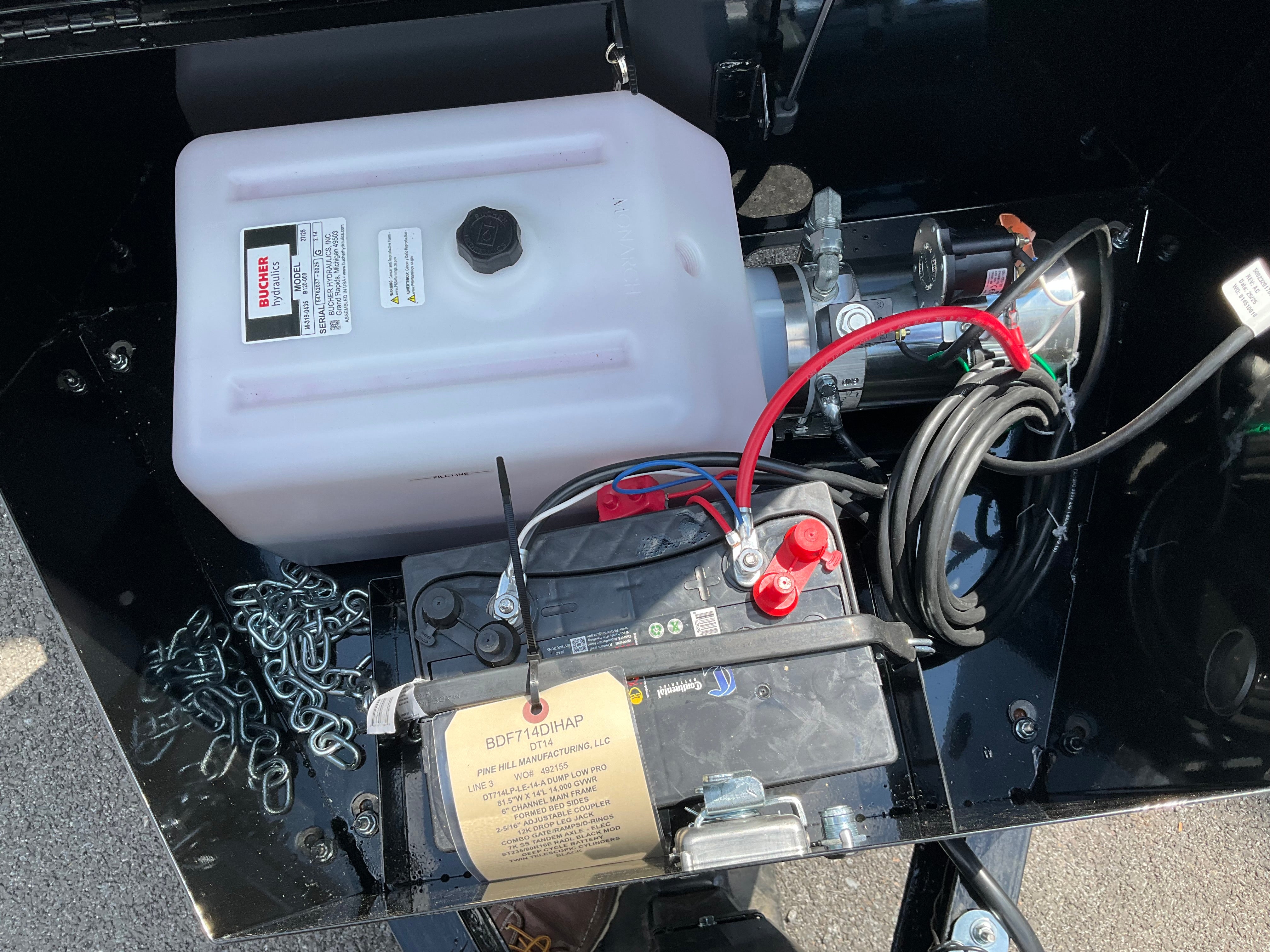 2026 BWise DT712LP-LE-14 Low Pro DT 14K Trailer (SKU-00589) - Image 6