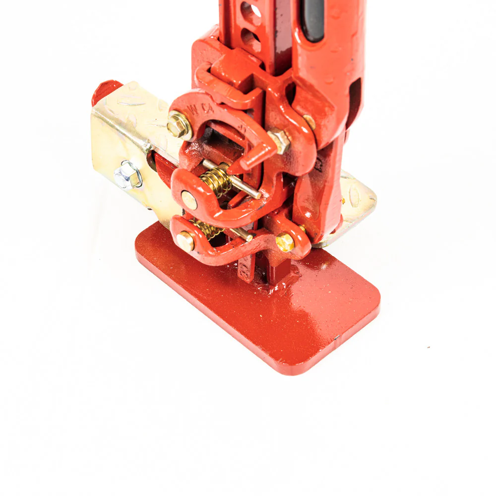 Handyman Jack with Heavy Duty Bottom Plate, 5" Double Wheels with Swivel and Side Foot - Image 3